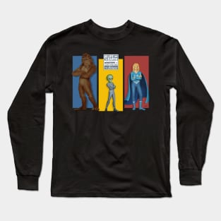 Life on Earth: the three heroes Long Sleeve T-Shirt